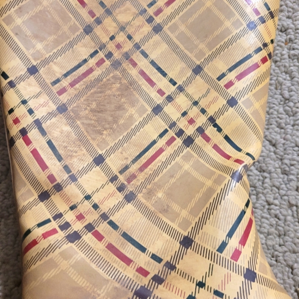 Sperry womens boots size 9 tan plaid
